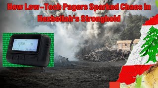 Silent Strike How Low-Tech Pagers Sparked Chaos in Hezbollah s Stronghold