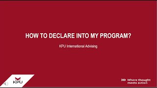 Program Declaration   KPU