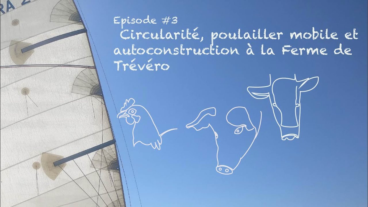 Agrinovent #3  Circularité, poulailler mobile et autoconstruction à la ferme de Trévéro