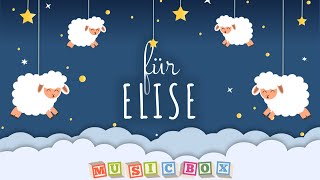 Baby's Music Box : Für Elise | 8 Hours of Lullaby | Black Screen