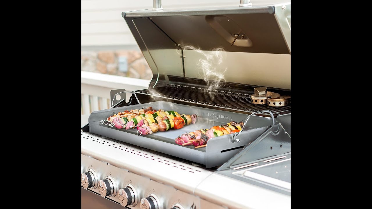 "Ultimate Stainless Steel Griddle for Grills, Camping & Tailgating | Little Griddle Review 
