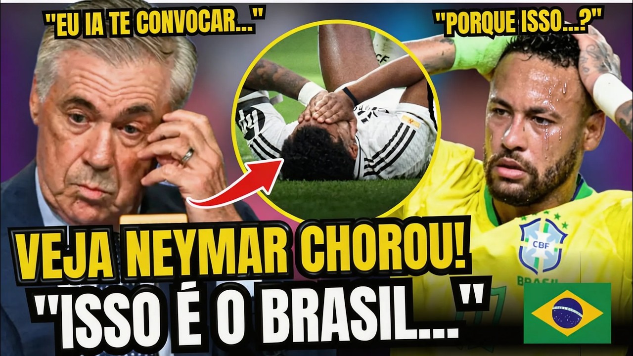 💥 BOMBA! ELE ESTAVA GARANTIDO NA COPA DO MUNDO E NEYMAR NÃO CONSEGUIU SEGURAR 🇧🇷😢