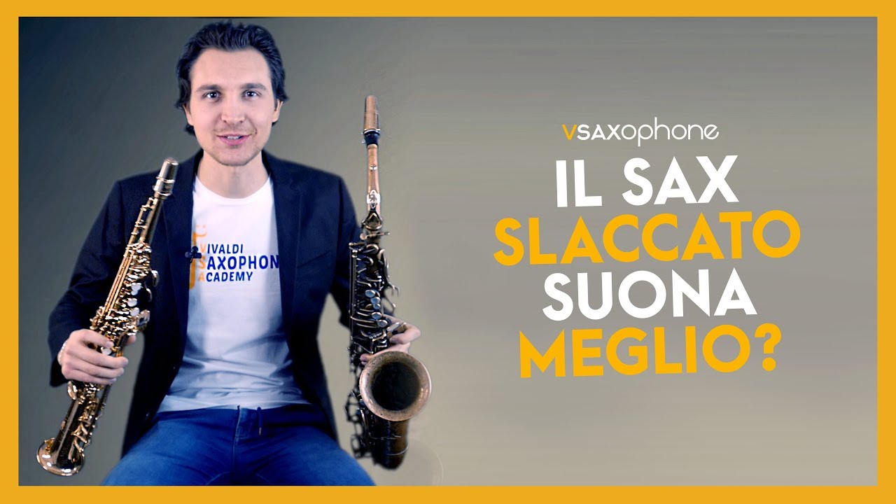 Il 🎷Sassofono slaccato suona 💪meglio? | Tommaso Vivaldi