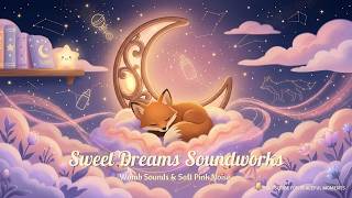 Womb Sounds for Baby Sleep 3 Hours - Soft Pink Noise & Heartbeat | Sweet Dreams Soundworks screenshot 5