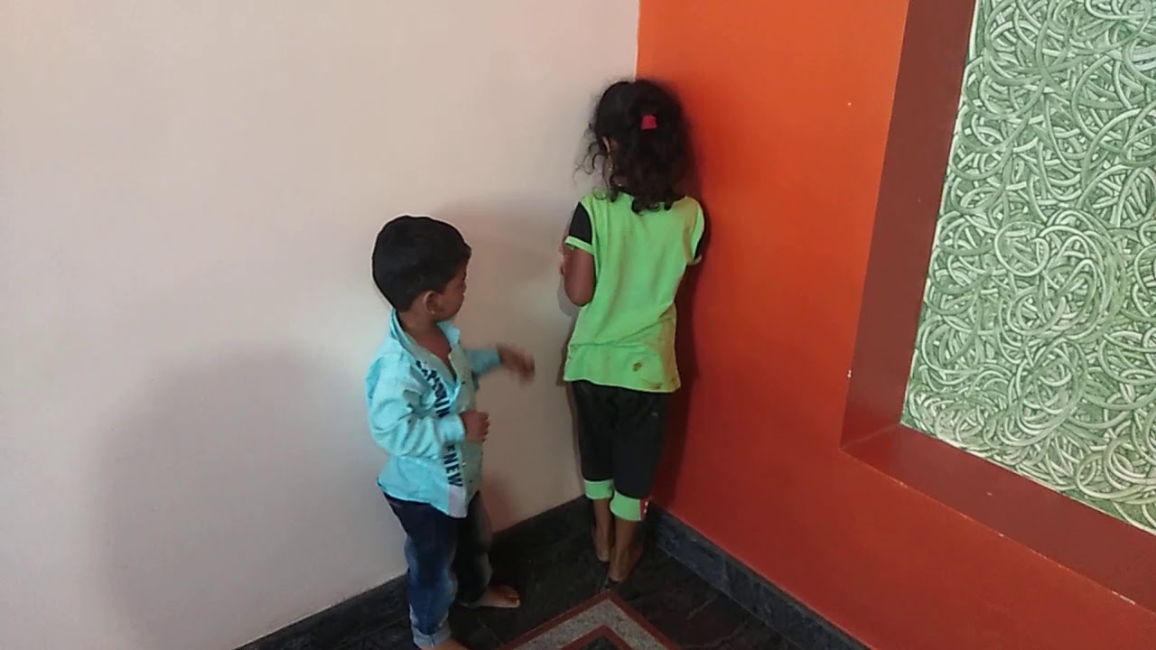 Brother and sister play fighting - YouTube