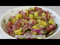 Немецкие хозяюшки научили готовить самый вкусный немецкий салат! #салат #немецкийсалат