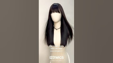 💥Tóc giả từ 100% tóc thật, thiết kế đường ngôi siêu da đầu có thể rẽ ngôi nhiều hướng www.tocgia.vn