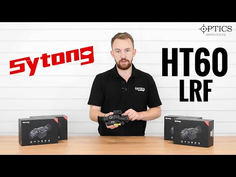 Цифровий приціл нічного/денного бачення з лазерним далекоміром Sytong HT-60 LRF, видео 2