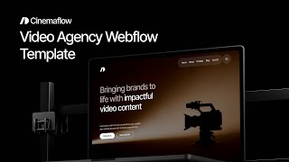 Cinemaflow - Creative Video Agency Webflow Template | BRIX Templates