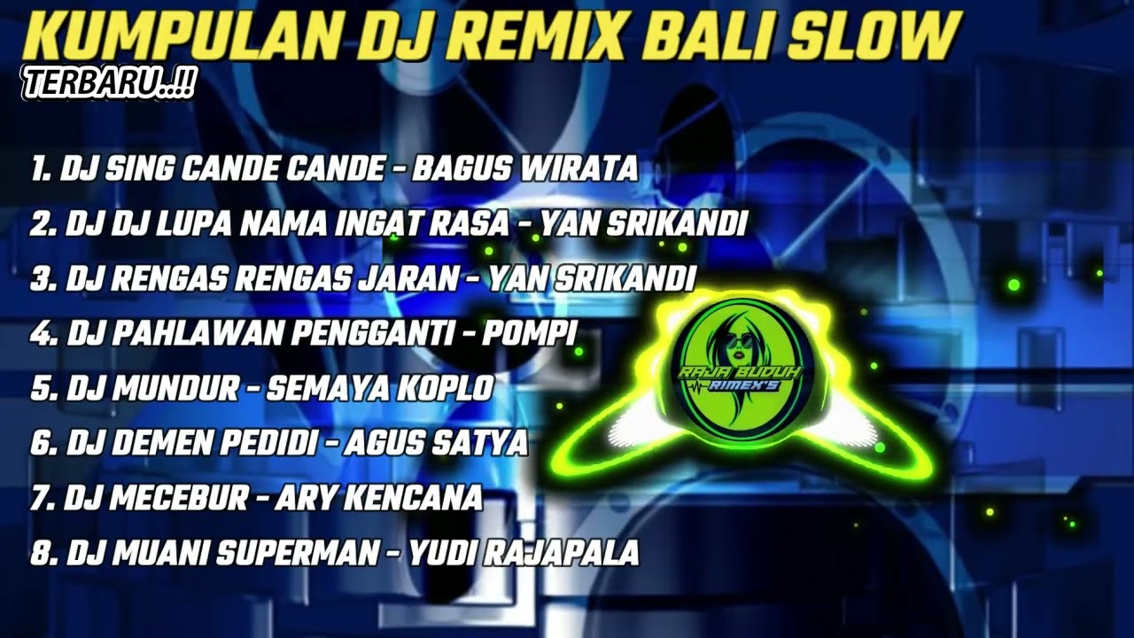 DJ REMIX BALI YANG SEDANG TRANDING SLOW BASS REMIX  !!!
