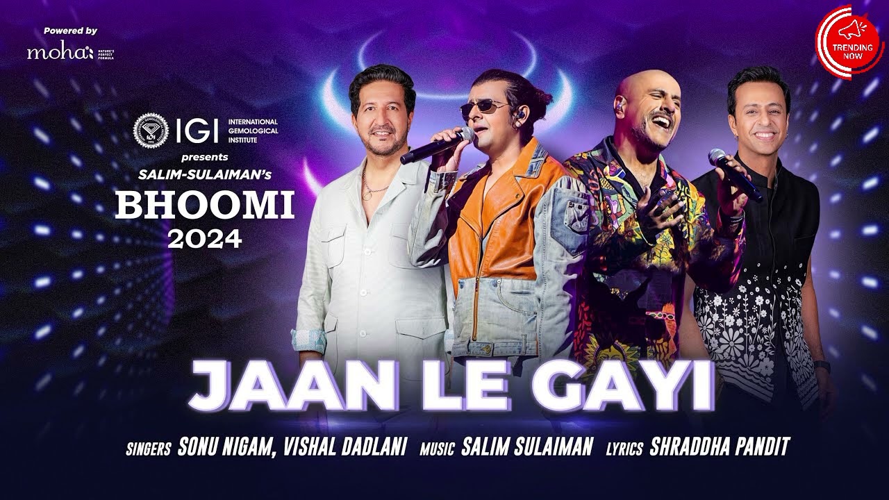 Jaan Le Gayi - Bhoomi 2024 | Sonu Nigam, Vishal Dadlani | Salim Sulaiman | Shraddha Pandit