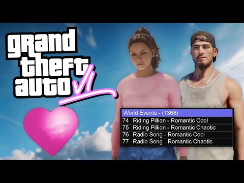 GTA 6 Leaks with Cheating and Romance (Jason & Lucia) 