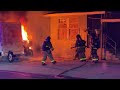 Firefighters put out U-Haul truck fire northwest of downtown