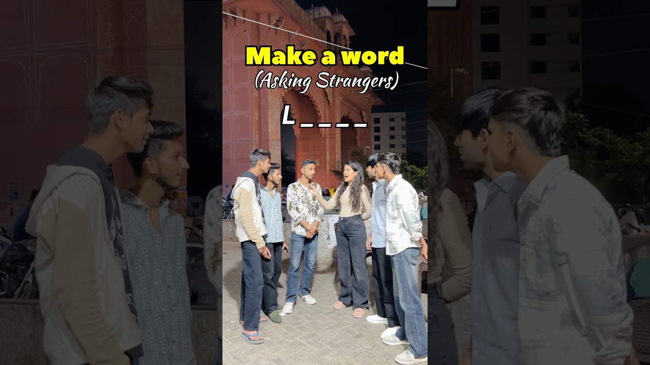 Word challenge with strangers #quiz #challenge #english #englishwithpasha #vocabs #fun #shorts