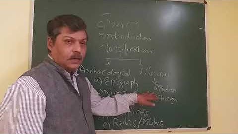 IGNOU RC Bijapur BAG(- BHIC- 131)- Sources of ancient Indian history(part 1) By Dr. R. V. Chitaguppi