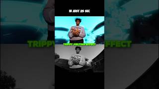 Insane Trippy Effect in After Effects (Melt Effect Tutorial) 🔥#aftereffects