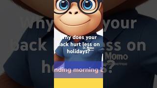 Why does your back hurt less on holiday? 🤔 Watch the full video! #BackPain #PainScience #DrMomo