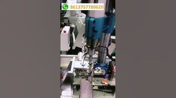 Hexagon nut automatic tapping machine