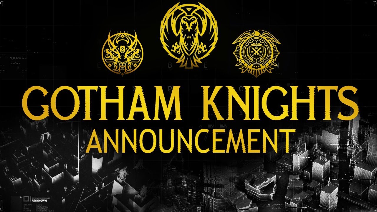 DC Fandome GOTHAM KNIGHTS Announcement Live Reaction - YouTube