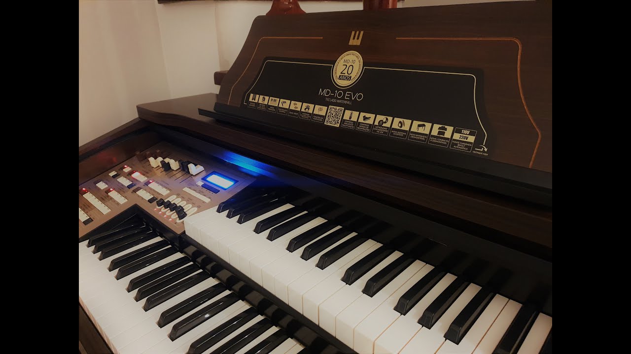 Órgão Tokai MD-10 EVO - Medley Hinos CCB H5 - 401