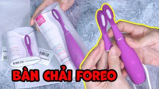 Unbox bàn chải đánh răng điện Foreo ISSA mini 2 + cách đăng ký bảo hành | Tiny Loly