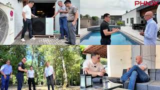 Phnix Europe Service Tour 2025 Ai Full Inverter Pool Heat Pump In Action This Autumn