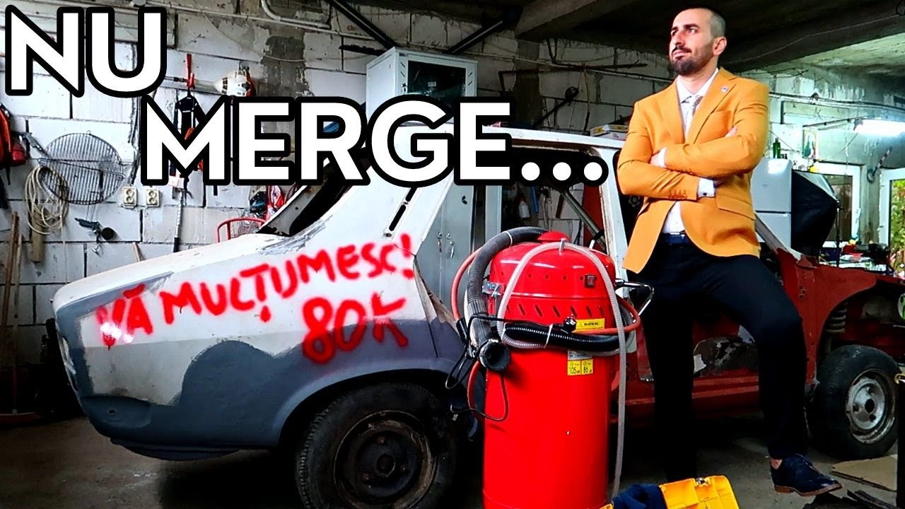 Mi-a ajuns aparatul de sablat | Ce nu merge!?