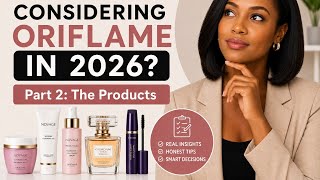 Oriflame Let's talk about the PRODUCTS - categories and REAL examples