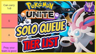 ◓ Lista dos MELHORES Pokémon do jogo Pokémon UNITE (Tier List Solo Q) •  Update: 1.7.1.5 (21 Setemb.)