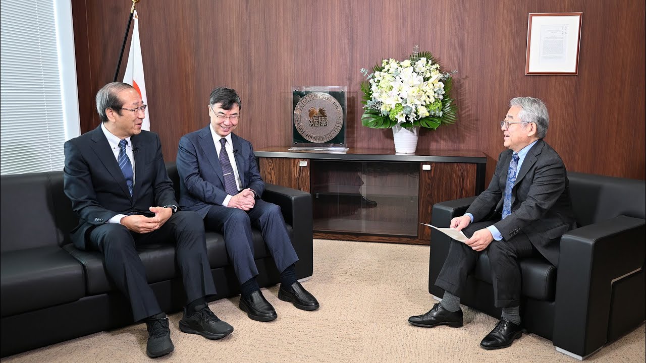 2025年ノーベル賞受賞者 坂口志文先生・北川進先生 表敬訪問