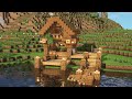Minecraft: How To Build a Lake House | Tutorial