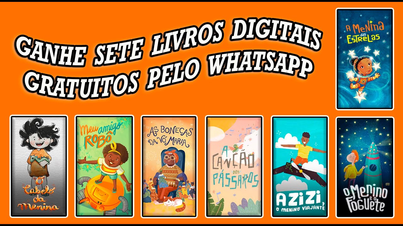 Livros infantis ITAÚ GRATUITO sendo 7 livros digitais pelo WHATSAPP ...