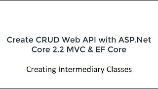 Creating CRUD Web API with ASP.Net Core - Part 10