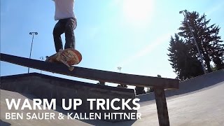 GoPro Skatepark Handrail Session | Ben Sauer and Kallen Hittner