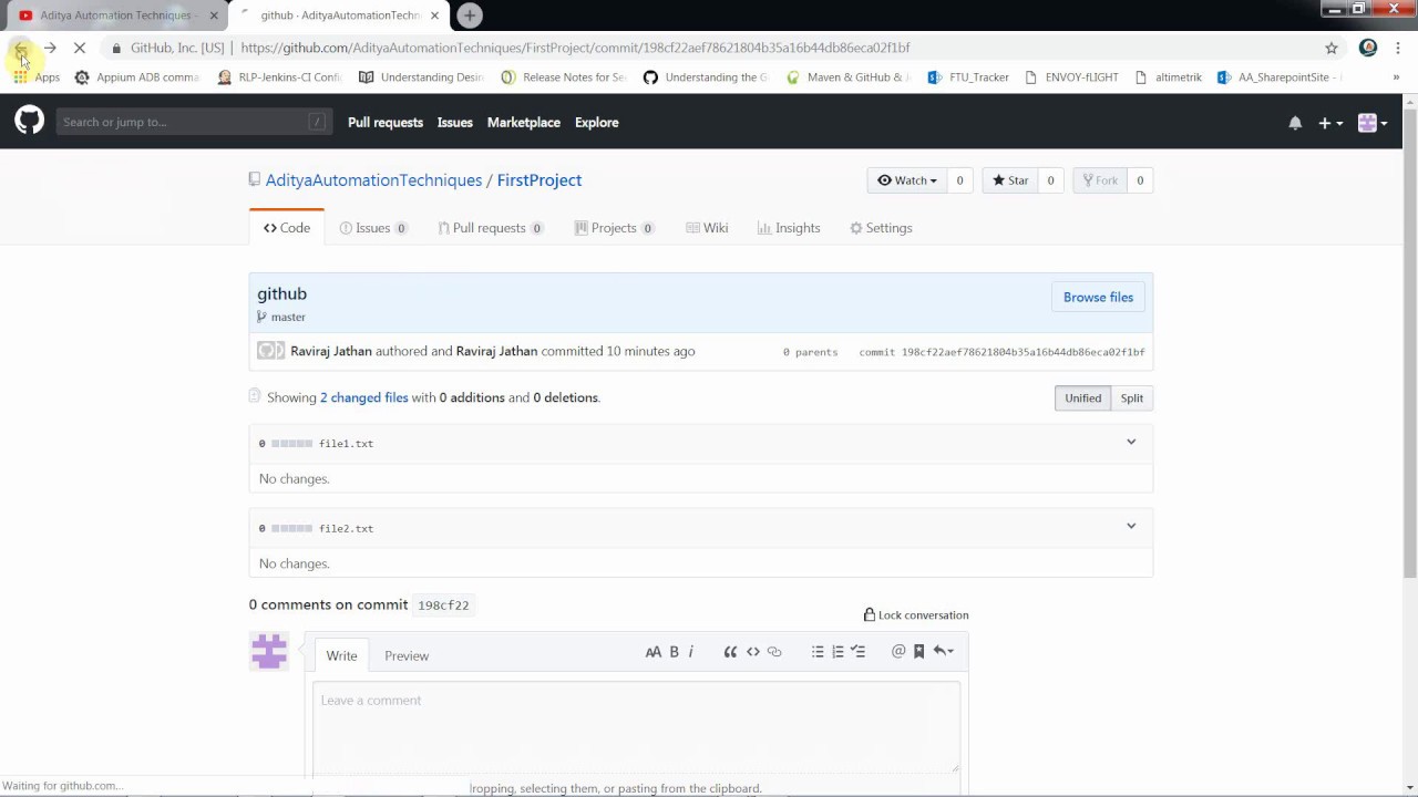 GitHub link with local project | git pull ,fetch ,merge , push | GitHub ...