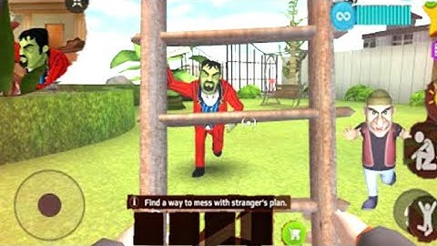 Scary Stranger 3D  New fun video everyday , gameplay walkthrough  part 330 ( android, ios)