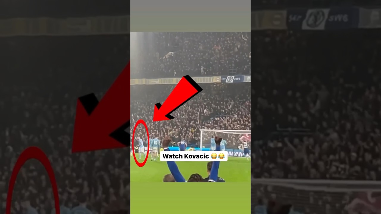 Why is Kovacic celebrating for Chelsea’s goal? 😂😭 he’s been transferred so much he got confused 😅