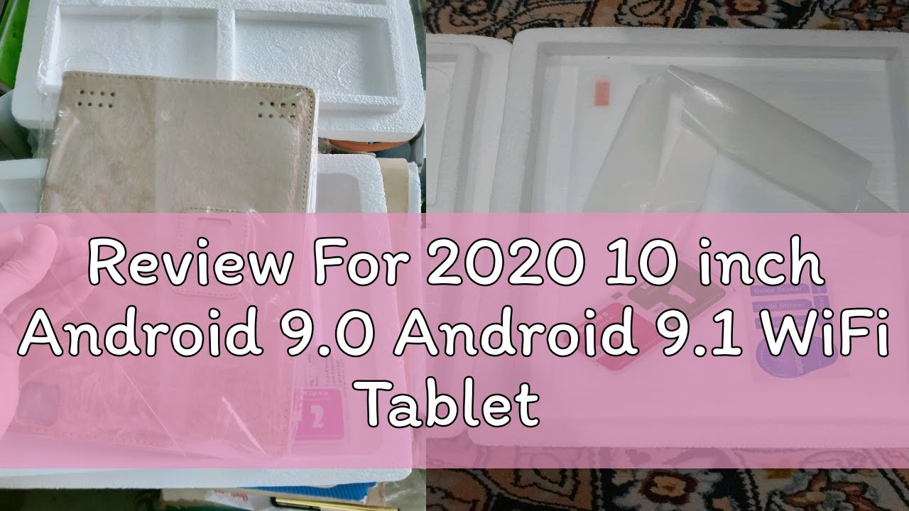 Review For 2020 10 inch Android 9.0 Android 9.1 WiFi Tablet PC Tempered Glass 10.1 inch Screen Prot