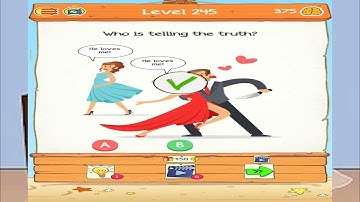 Brain Who Tricky Riddle Tests (Teos Oyun) Level 241-250 Gameplay Walkthrough Android