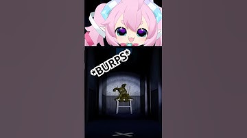 Chibi gets Scared and BURPS... #shorts #chibidoki #vtuber