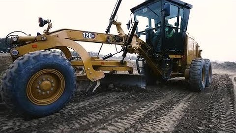 The Cat® 120 GC Motor Grader – Finish Grading