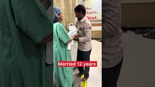 After 12 years of trying after 4 abortions #shanthigynec