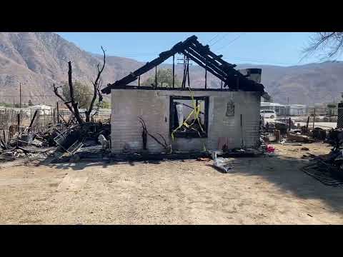 Aftermath of fire from near Jake/Rebbecca home