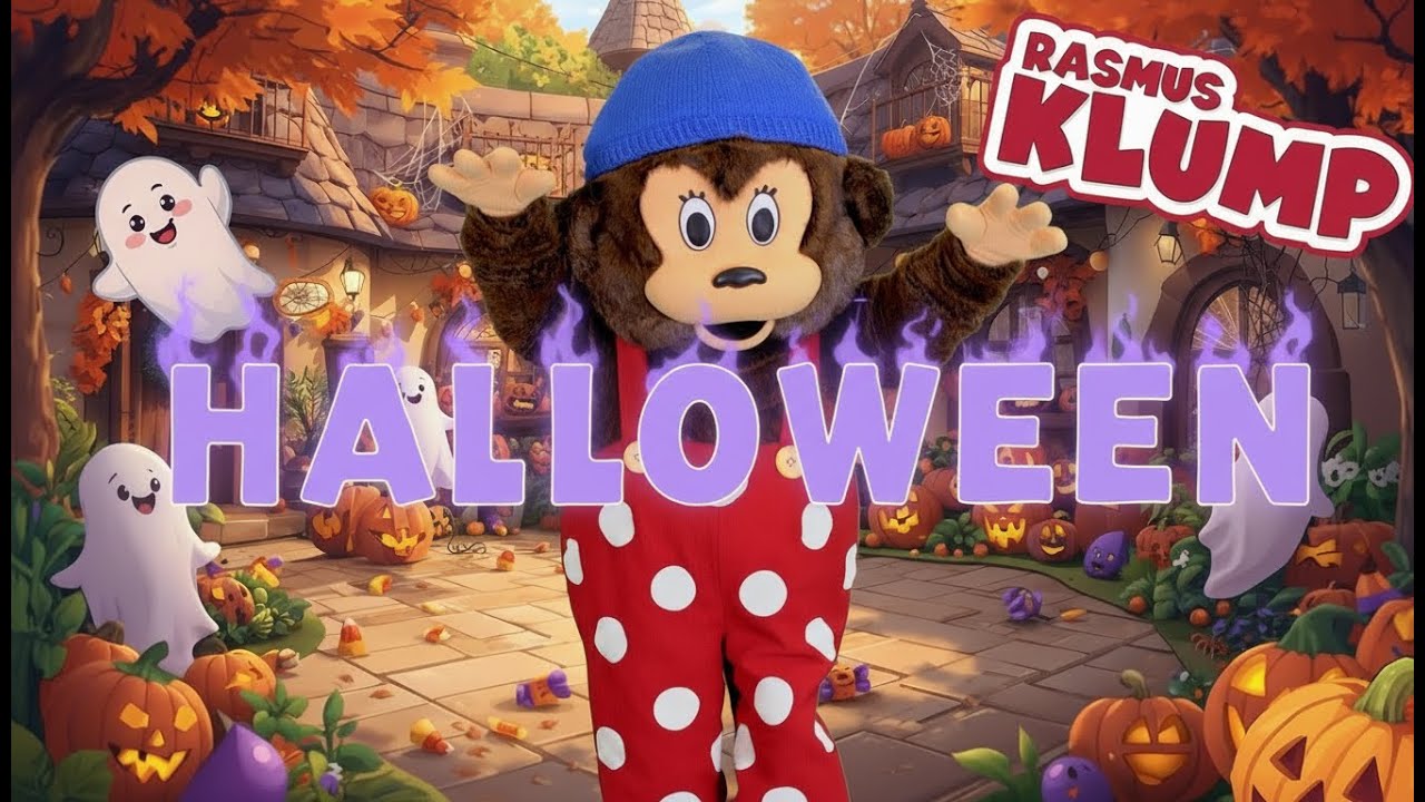Rasmus Klump | Halloween | Sjov sang for børn