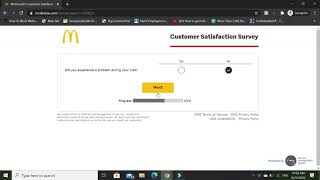 How To Take McDonalds Survey on www.mcdvoice.com