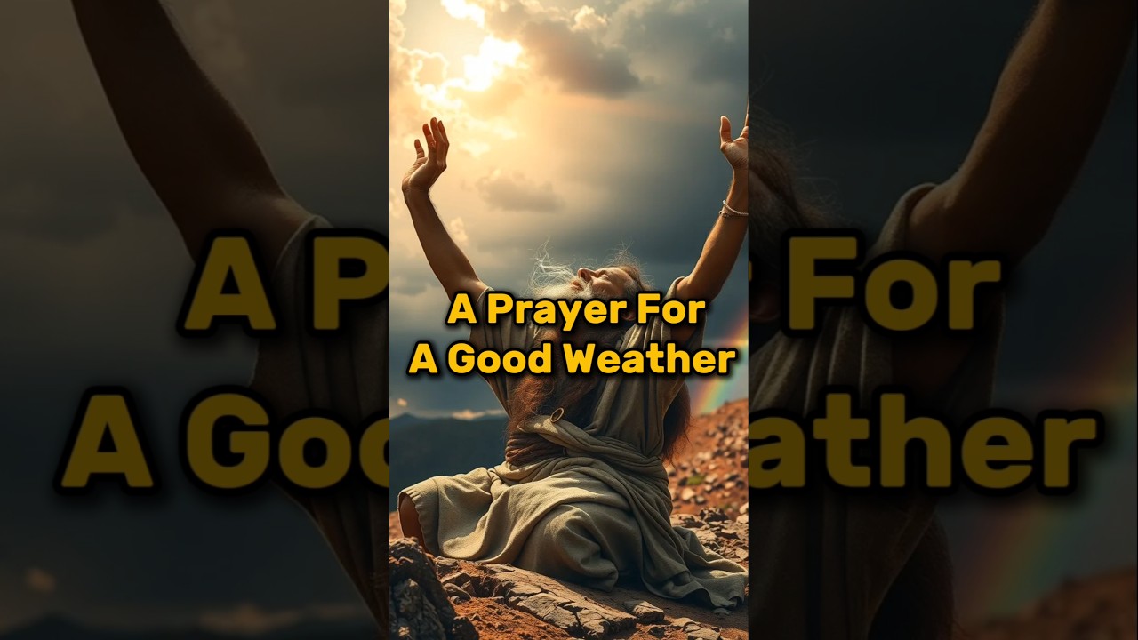A Prayer For A Good Weather 