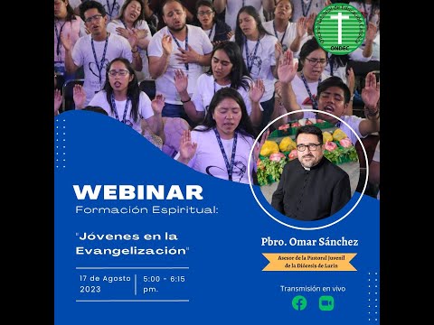 Webinar Pastoral “Jóvenes en la Evangelización”