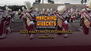 B-CU Marching Wildcats 2023 | Halftime Show | Savannah State
