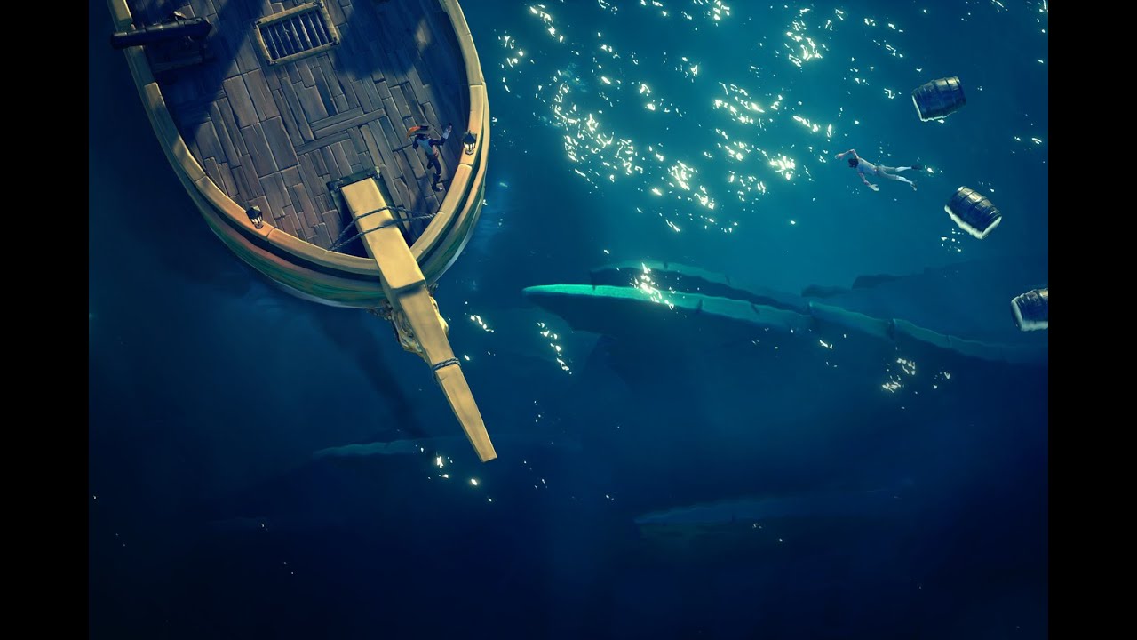 Sea of Thieves: The Shrouded Deep - Gameplay Walkthrough Part 1 - Hunting The Hungering One