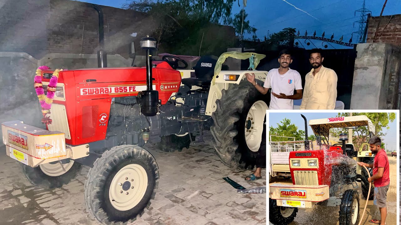 Narma vej k wash karta Tractor | La diti Shatri new look apne jhote de 